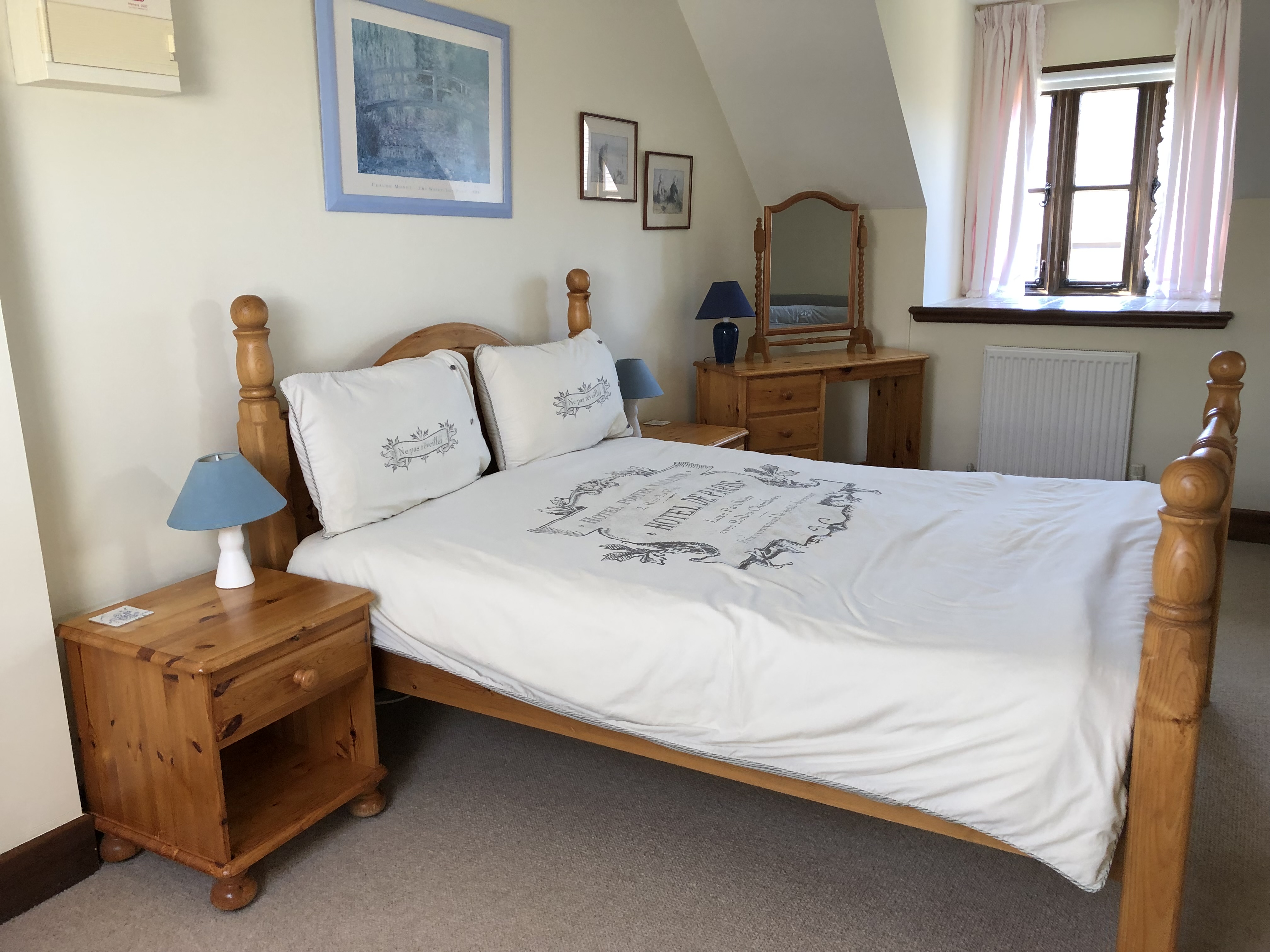 Click to view large image of Bedroom 1 at Kitty's Loft, self-catering holiday cottage, Isle of Wight