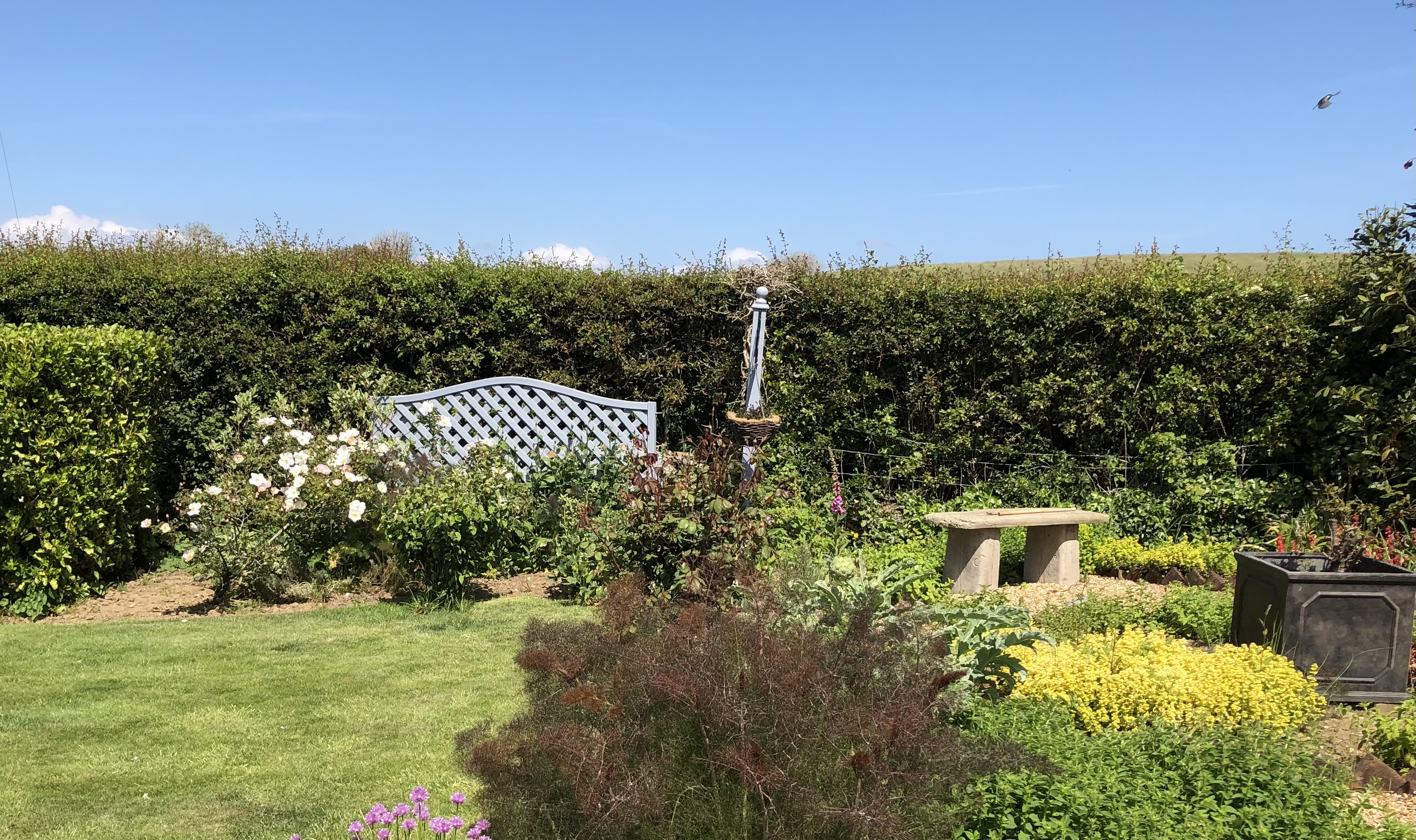 View to the Rear of Kitty's Loft, self-catering holiday cottage, Isle of Wight