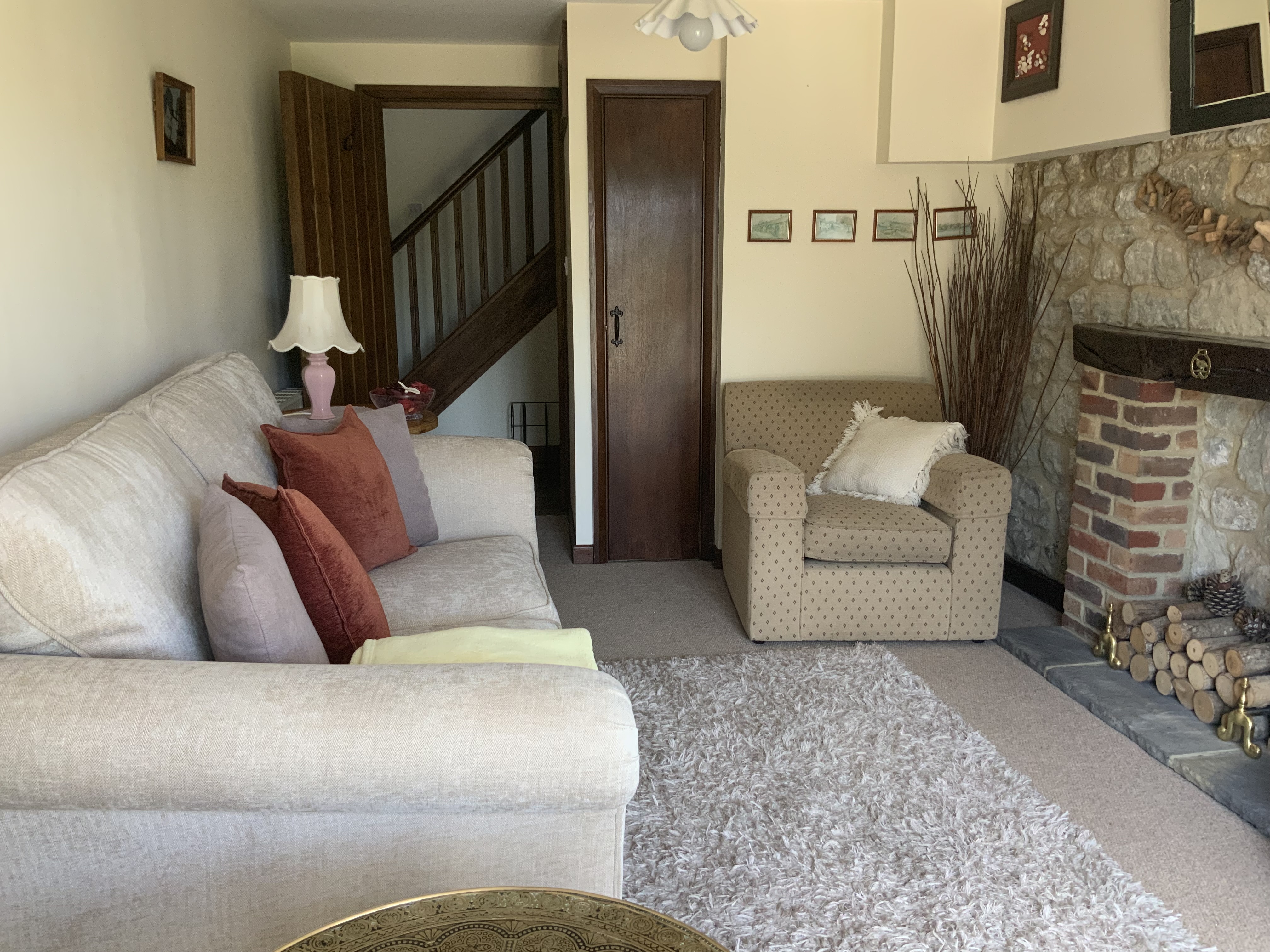 The Lounge at Kitty's Loft, self-catering holiday cottage, Isle of Wight